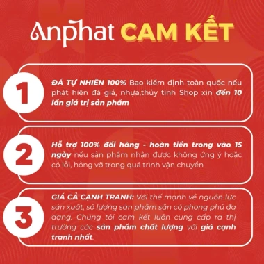 Vòng Tay Thạch Anh Tóc Đỏ Cuốn 3 Vòng 5 Ly An Phát - Giá 550k, Phong Thủy May Mắn 3