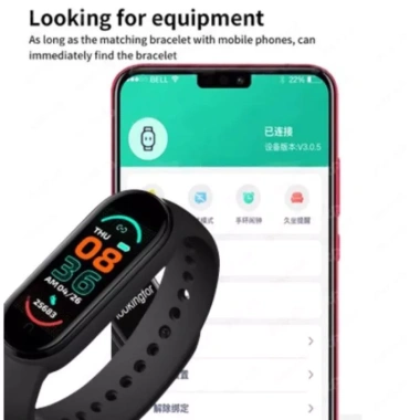 Vòng Tay Thông Minh M9 M8 M7 M6 Chống Nước Dây Thể Thao Màn Hình Đồng Hồ Thể Thao Android iOS - Giá Ưu Đãi 111k