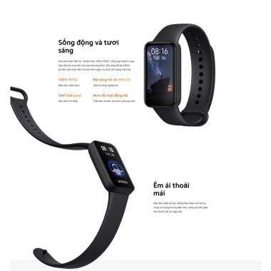 Vòng tay thông minh Xiaomi Mi Band 6/Redmi Smart Band Pro - Theo dõi sức khỏe, giá ưu đãi 789.000đ
