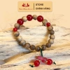 Vòng Tay Trầm Hương Bình An Mệnh Hỏa Thổ 8mm 21 Hạt - Phong Thủy May Mắn Cho Nam Nữ - Giá Giảm 750k 2