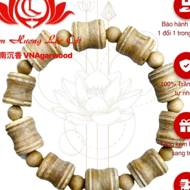 Vòng Tay Trầm Hương Lộc Cát Size 10-12-14 - Thơm Ngọt, Phong Thủy, Vùng Phước - 550k