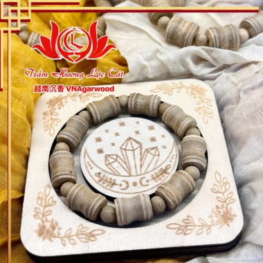 Vòng Tay Trầm Hương Lộc Cát Size 10-12-14 - Thơm Ngọt, Phong Thủy, Vùng Phước - 550k 5