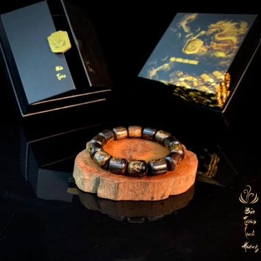 Vòng Tay Trầm Hương Mix Tỳ Hưu Bạc Thái 925 - Phong Thủy Hạt Tự Nhiên, Quà Tặng Nam Nữ Sánh Trúc 925 - Giá ưu đãi 454.000đ 7