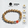 Vòng tay trầm hương nữ đá mã đỏ mệnh hỏa charm bạc 925 phong thủy Udumbara 238.000₫ 3