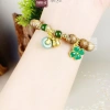 Vòng Tay Trầm Hương Nữ Đồng Điếu Cỏ 4 Lá - Mang Bình An, May Mắn, Tài Lộc - Giá 129.000₫
