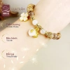 Vòng Tay Trầm Hương Nữ Đồng Điếu Cỏ 4 Lá - Mang Bình An, May Mắn, Tài Lộc - Giá 129.000₫ 2