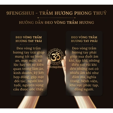 Vòng tay trầm hương phong thuỷ ngũ hành 8mm mix ngọc trai - Giá ưu đãi 380.000đ