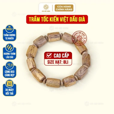 Vòng tay Trầm Hương Tốc Kiến Vô Định Sơn Mộc Hương Phong Thủy May Mắn Tài Lộc Giá Ưu Đãi 658.000₫ 10