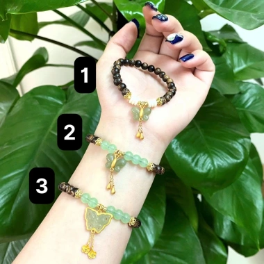 Vòng tay Trầm Hương Tốc Sánh Chìm Hồ Điệp Bọc Bạc 925 Gỗ Phong Thuỷ May Mắn Nam Nữ