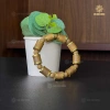Vòng tay trầm hương trụ trúc bọc vàng Sơn Mộc Hương - Phong thủy may mắn, giảm 329k 3