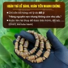 Vòng tay trầm hương trụ trúc bọc vàng Sơn Mộc Hương - Phong thủy may mắn, giảm 329k 5