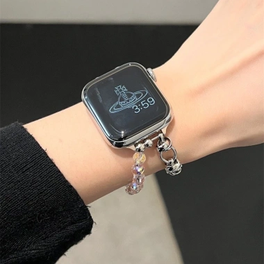 Vòng tay Vivienne Westwood kim loại, Apple, dây Niche SE đính cườm - 307.811₫ 3