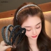 Vòng Tóc Kim Cương Chống Trơn Trượt Co Giãn Dành Cho Nữ - Sang Trọng, Sáng Bóng 3