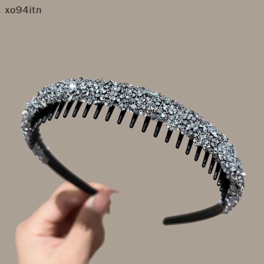 Vòng Tóc Kim Cương Chống Trơn Trượt Co Giãn Dành Cho Nữ - Sang Trọng, Sáng Bóng