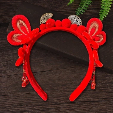 Vòng Tóc NLINNI Ngựa Thêu Nơ Đỏ Sang Trọng - Băng Đô Cổ Xưa Quấn Tóc Phong Cách Đẹp 9 Vòng Tóc NLINNI Ngựa Thêu Nơ Đỏ Sang Trọng - Băng Đô Cổ Xưa Quấn Tóc Phong Cách Đẹp 9