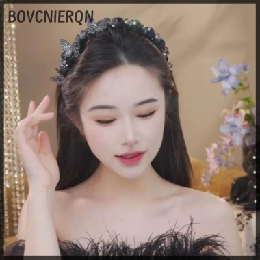 Vòng Tóc Pha Lê Thanh Lịch Hàn Quốc - Ngọt Ngào, Chống Trơn Trượt, Phù Hợp Tiệc Cưới - Giá ưu đãi 60.100₫ 3