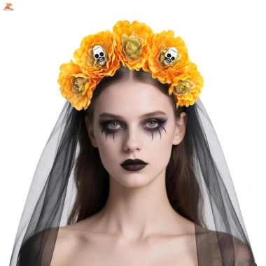 Vòng tóc xương và hoa đen cho bé gái - Phong cách Halloween, giảm 16% 13 Vòng tóc xương và hoa đen cho bé gái - Phong cách Halloween, giảm 16% 13