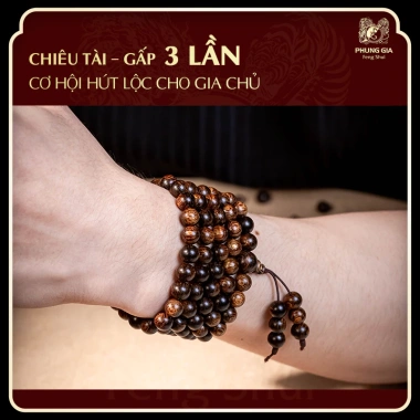 Vòng trầm hương 108 hạt phong thủy khai quang, tài lộc may mắn, giá 868.000đ 4 Vòng trầm hương 108 hạt phong thủy khai quang, tài lộc may mắn, giá 868.000đ 4