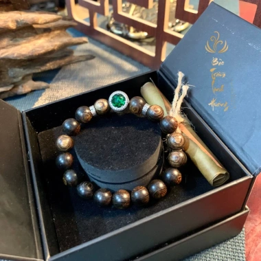 Vòng Trầm Hương 925 Tỳ Hưu Charm Bạc Thái - Bảo Trâm Linh Hương Phong Thủy, Quà Tặng Nam Nữ, Sánh Tròn Giá Ưu Đãi 8