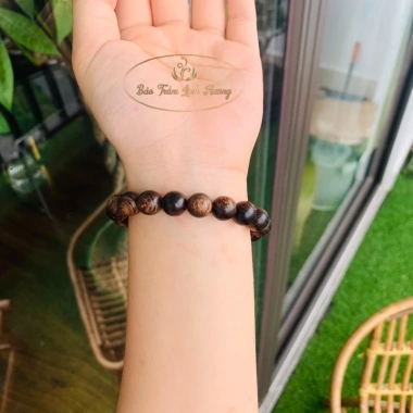 Vòng Trầm Hương 925 Tỳ Hưu Charm Bạc Thái - Bảo Trâm Linh Hương Phong Thủy, Quà Tặng Nam Nữ, Sánh Tròn Giá Ưu Đãi 10