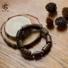 Vòng trầm hương GOXI đeo tay chính hãng - Phong thủy trầm sánh, đốt trúc tự nhiên, may mắn, giảm giá 677.000₫