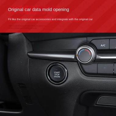Vòng Trang Trí Nút Khởi Động Mazda CX30 Titan Đen - Giá chỉ 102.666₫ 3