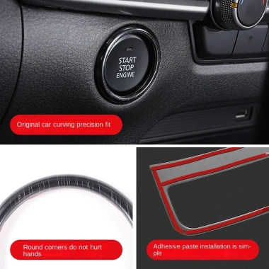 Vòng Trang Trí Nút Khởi Động Mazda CX30 Titan Đen - Giá chỉ 102.666₫ 5