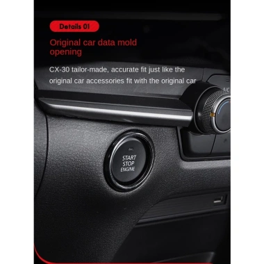 Vòng Trang Trí Nút Khởi Động Mazda CX30 Titan Đen - Giá chỉ 102.666₫ 7
