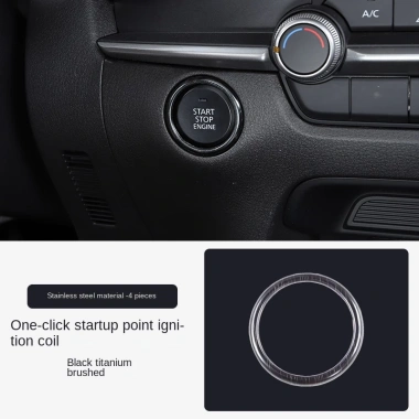 Vòng Trang Trí Nút Khởi Động Mazda CX30 Titan Đen - Giá chỉ 102.666₫ 10