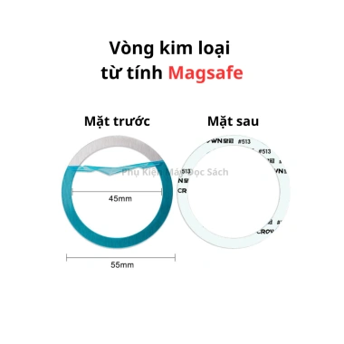 Vòng Từ Tính Magsafe Đa Năng cho Máy Đọc Sách, Điện Thoại, Tablet – Sạc Không Dây, Giá 15.000₫ 9