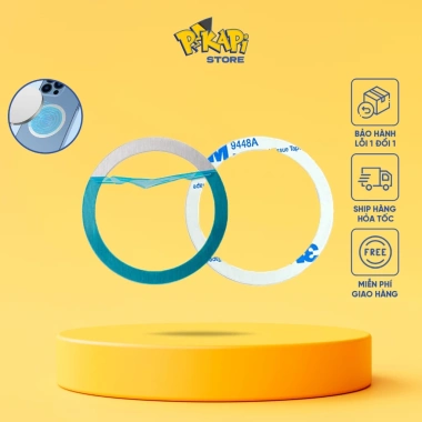 Vòng từ tính siêu mỏng, hút nam châm cực mạnh, kim loại cao cấp - Giá 8.000₫