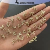Vòng Vàng Bạc Hoa Kim Cương Giả - Phụ Kiện Làm Móng Tay 3D Nghệ Thuật Nơ – Giá chỉ 41.070₫