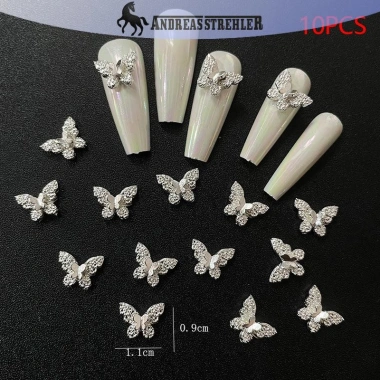 Vòng Vàng Bạc Hoa Kim Cương Giả - Phụ Kiện Làm Móng Tay 3D Nghệ Thuật Nơ – Giá chỉ 41.070₫ 6