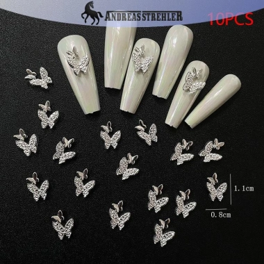 Vòng Vàng Bạc Hoa Kim Cương Giả - Phụ Kiện Làm Móng Tay 3D Nghệ Thuật Nơ – Giá chỉ 41.070₫ 8