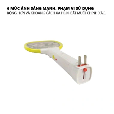 Vợt Bắt Muỗi Thông Minh KY-3.025 Chống Giật An Toàn, Tiện Lợi, Giá 79.000₫