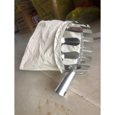 Vợt hái hoa quả inox 304 đầu nối cán dài kèm túi vải Giá chỉ 42.000đ 4 Vợt hái hoa quả inox 304 đầu nối cán dài kèm túi vải Giá chỉ 42.000đ 4