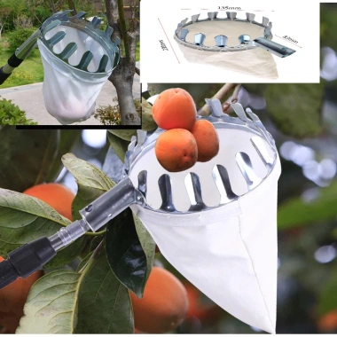 Vợt hái trái cây tầm cao MONQIQI, túi vải, kim loại siêu bền - Chỉ 65.000 VND 2 Vợt hái trái cây tầm cao MONQIQI, túi vải, kim loại siêu bền - Chỉ 65.000 VND 2