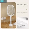 Vợt muối tích điện 2 in 1 bắt muỗi tự động, pin 2.000mAh sạc nhanh, an toàn trẻ, free ship - 99.000 VND 2