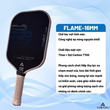 Vợt Pickleball Azgairit Foam Toàn Khối Floating Pivoting - Titanium Gia Cường, Carbon Fiber T700, Giá 1.775.501₫ 4
