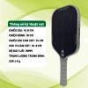 Vợt Pickleball Azgairit TrueFoam - Titanium gia cường, Carbon Fiber T700, 1,648,545₫ 5