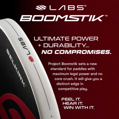 Vợt Pickleball Boomstik LABS Project 16mm Độ Xoáy – Tặng 2 Quấn Cán, Giá 399.000₫