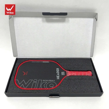 Vợt Pickleball Carbon T1.000 Wika Header Siêu Nhẹ Đen Hồng - Giá 968.000, Luyện Đấu Nam Nữ