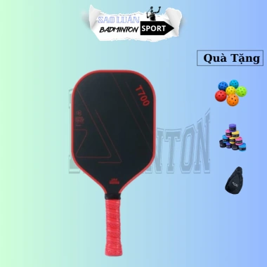Vợt Pickleball Carbon T700 1 Chiếc Nam Nữ Cao Cấp + Túi & 2 Bóng - Giá 1,100,000₫