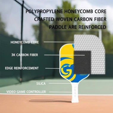 Vợt Pickleball Carbon T700 200mm Cao Cấp Joola USAPA Chuyên Nghiệp Giá Ưu Đãi 279.000₫
