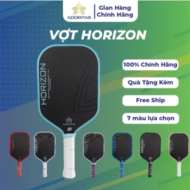 Vợt Pickleball Carbon T700 3 Lớp 16mm ADORPAS Horizon Lõi Honeycomb, Kiểm Soát, Đánh Chắc Tay 2