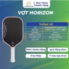Vợt Pickleball Carbon T700 3 Lớp 16mm ADORPAS Horizon Lõi Honeycomb, Kiểm Soát, Đánh Chắc Tay 4