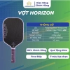 Vợt Pickleball Carbon T700 3 Lớp 16mm ADORPAS Horizon Lõi Honeycomb, Kiểm Soát, Đánh Chắc Tay 7