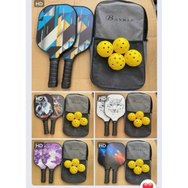 Vợt Pickleball Carbon T700 cho Người Mới Bắt Đầu, Kèm 2 Bóng, Giá 140.000₫