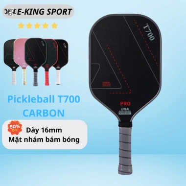 Vợt Pickleball Carbon T700 EKINGSPORT Siêu nhẹ, mặt nhám bám bóng, giá chỉ 400.000₫