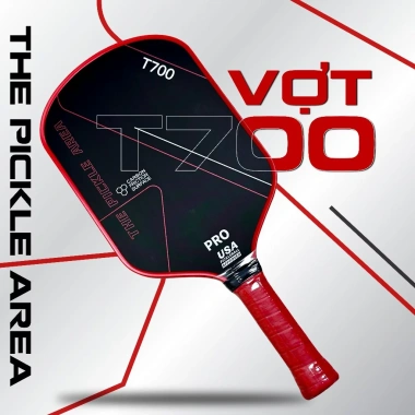 Vợt Pickleball Carbon T700 Pro - Mua 1 Tặng 1 Cuộn Càn Urben + Bóng Thi Đấu, Giá 520.000 5